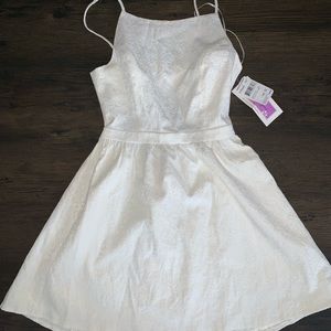New with Tags- Nordstrom White Lace Dress sz S
